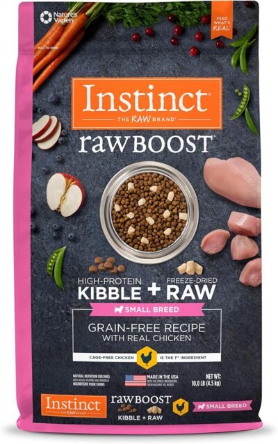 Instinct Raw Boost Small Breed & Toy Breed Grain Free Recipe Natural
