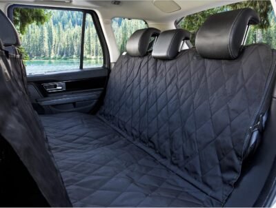 BarksBar Luxury Pet Car Seat Cover with Seat Anchors for Cars Trucks