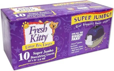 Fresh Kitty Drawstring Litter Box Liners