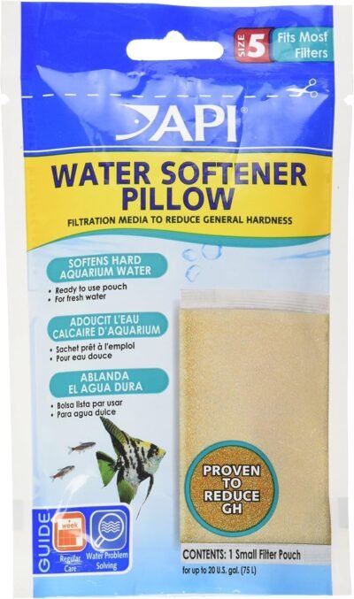 API WATER SOFTENER PILLOW Aquarium Canister Filter Filtration Pouch