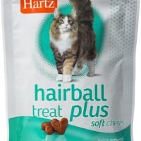 Hartz Hairball Remedy Plus Chicken Flavored Soft Chews for Cats and