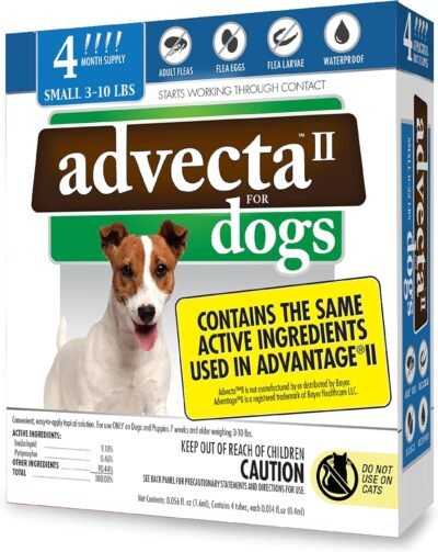 Advecta II Flea and Tick Topical Treatment Flea and Tick Control for