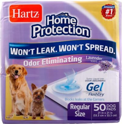 Hartz Home Protection Unscented Odor Eliminating Gel Dog Pads
