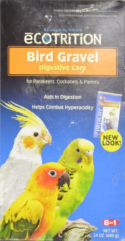 8 In 1 Pet Products eCotrition Bird Gravel for Parakeets Cockatiels