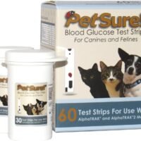 PetSure Test Strips 60ct - Blood Glucose Testing for Cats and Dogs -