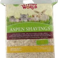 Living World Wood Aspen Shavings 2500-Cubic Inch