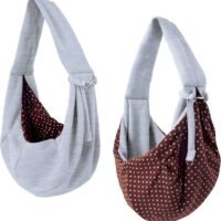 iPrimio Dog and Cat Sling Carrier Hands Free Reversible Pet Papoose