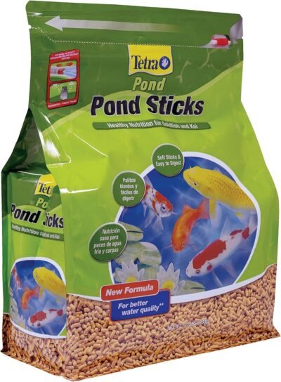 TetraPond Pond Sticks Pond Fish Food for Goldfish and Koi 172 Pounds