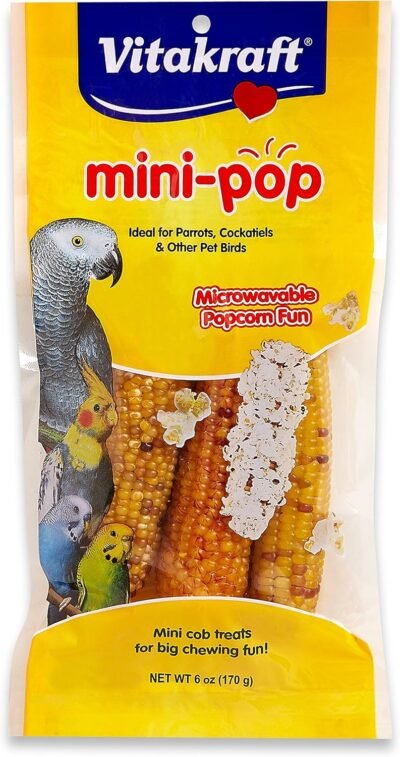 Vitakraft Mini-Pop Corn Cob Bird Treat