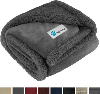 PetAmi Premium Puppy Blanket Pet Small Dog Blanket for Cats Kitten