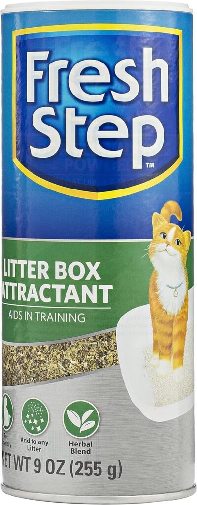 Fresh Step Litter Box Attractant Powder to Aid in Training 9 Ounces