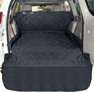 Veckle Cargo Liner Waterproof SUV Cargo Cover for Dog Nonslip Mat Dog