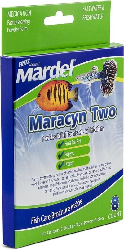 Fritz Aquatics - 8 Count Mardel Maracyn 2 Treats 47000