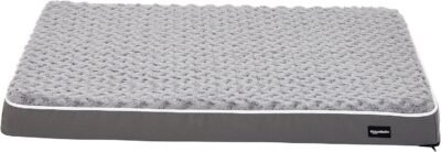 AmazonBasics Ergonomic Foam Pet Bed For Cats or Dogs