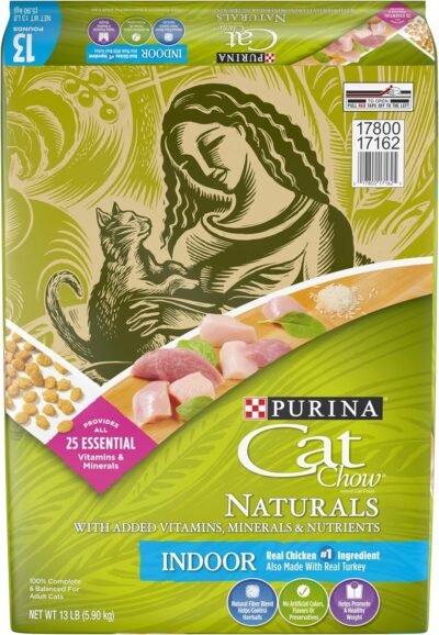 Purina Cat Chow Naturals Indoor with Real Chicken & Turkey Adult Dry