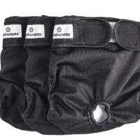 Pet Parents Washable Dog Diapers 3pack of Durable Doggie Diapers